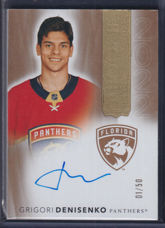 GRIGORI DENISENKO - 2021 The Cup Rookie Class of 2022 Auto #2022-GD, /50