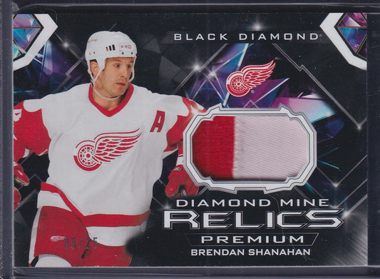 BRENDAN SHANAHAN - 2023 Black Diamond Mine Relics Premium Patch #DMR-BS, /25