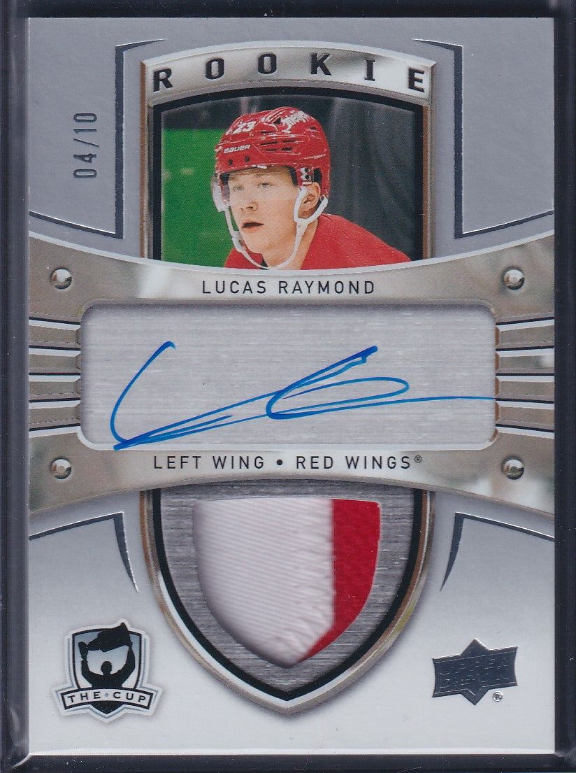 LUCAS RAYMOND - 2021 The Cup Rookie Tribute Auto Patch #180-LR, /10