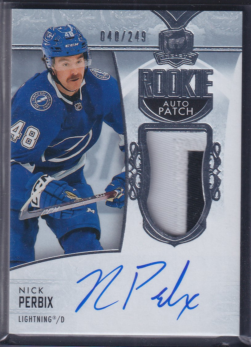 NICK PERBIX - 2022 The Cup Rookie Patch Auto #143, /249