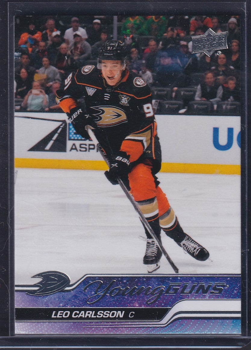 LEO CARLSSON - 2023 Upper Deck Young Guns #468