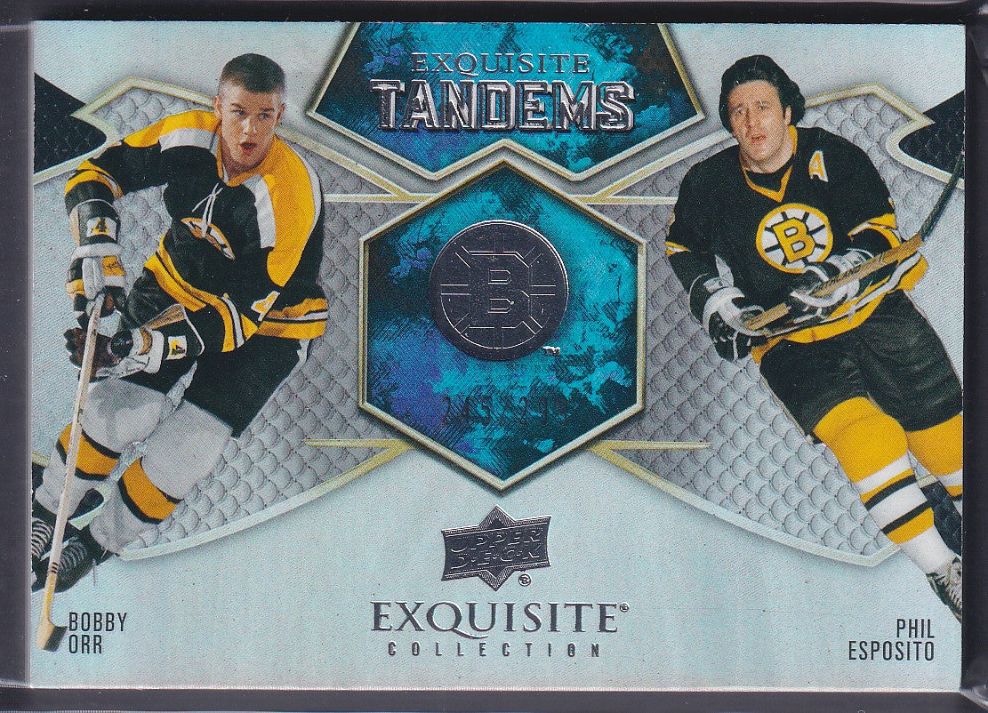 ORR / ESPOSITO - 2023 Upper Deck Exquisite Tandems #ET-EO, /299