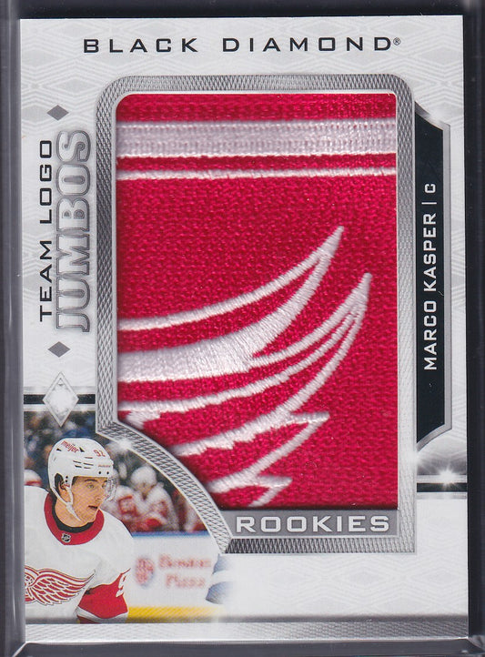 MARCO KASPER - 2023 UD Black Diamond Team Logo Jumbos Rookies #RTL-MK