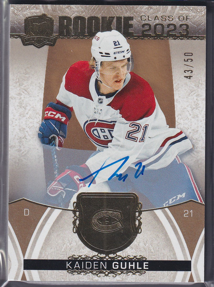 KAIDEN GUHLE - 2022 The Cup Rookie Class of 2023 Auto #2023-KG, /50