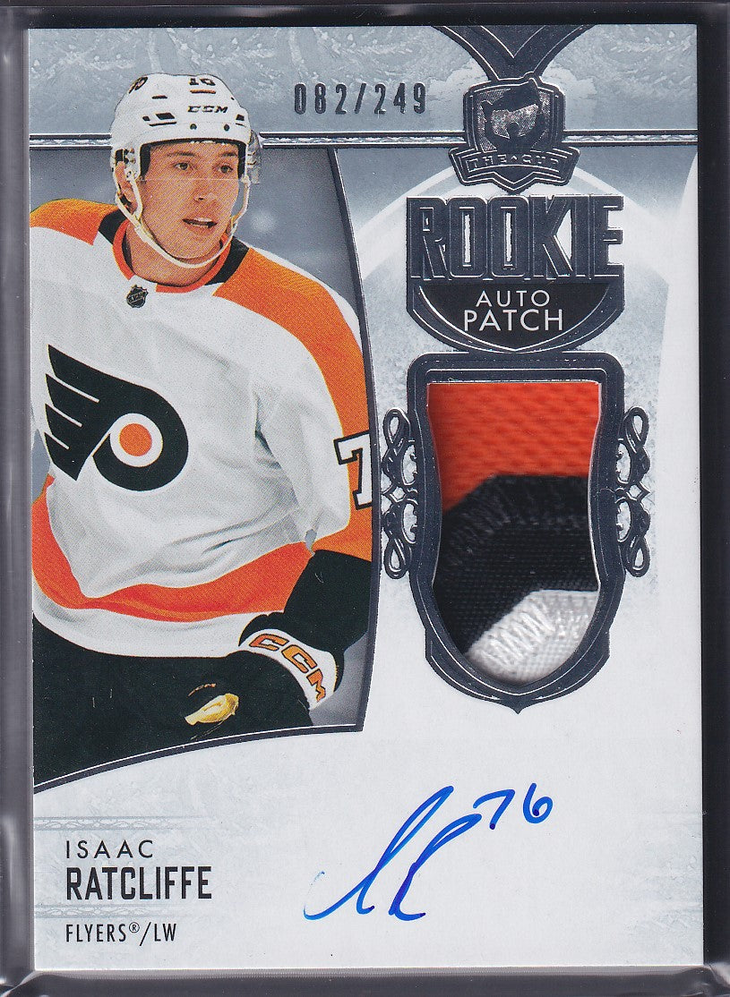 ISAAC RATCLIFFE - 2022 The Cup Rookie Patch Auto #108, /249