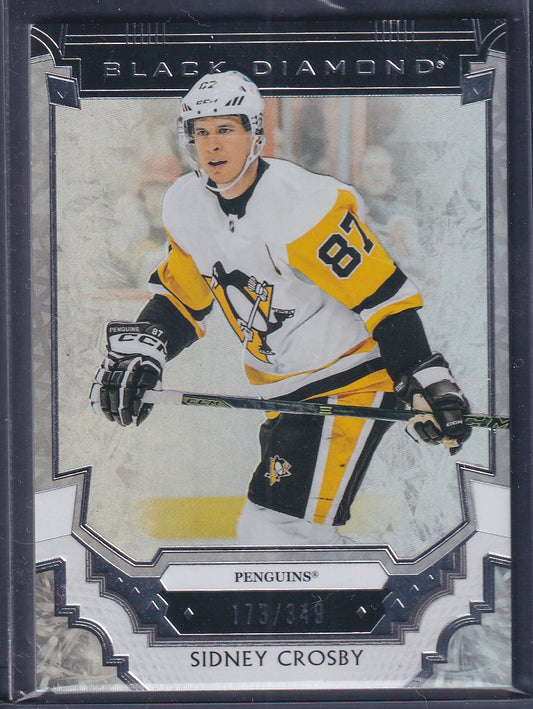 SIDNEY CROSBY - 2023 UD Black Diamond #BDB-SC, /349