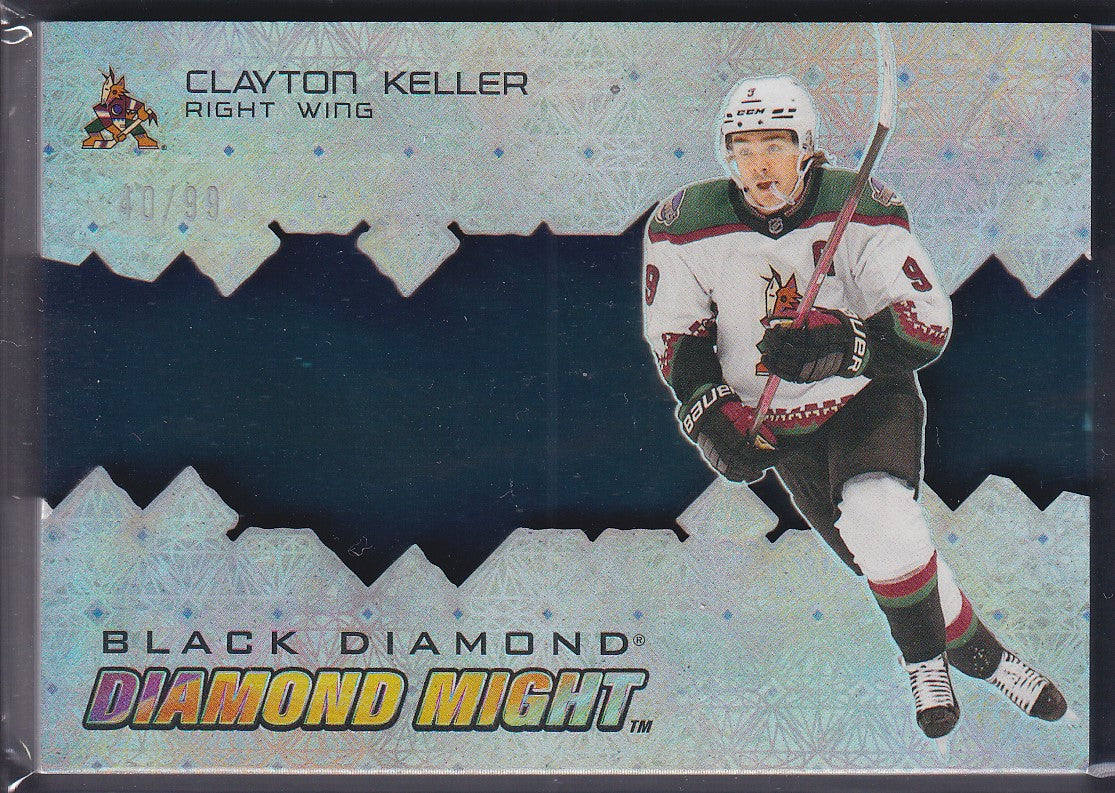 CLAYTON KELLER - 2023 UD Black Diamond Diamond Might #DM-CK, /99