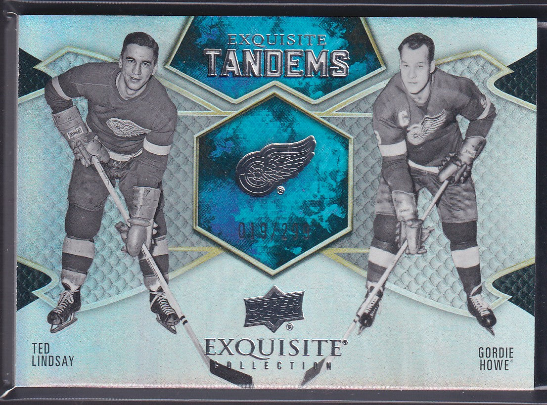 LINDSAY / HOWE - 2023 UD Exquisite Tandems #ET-LH, /299