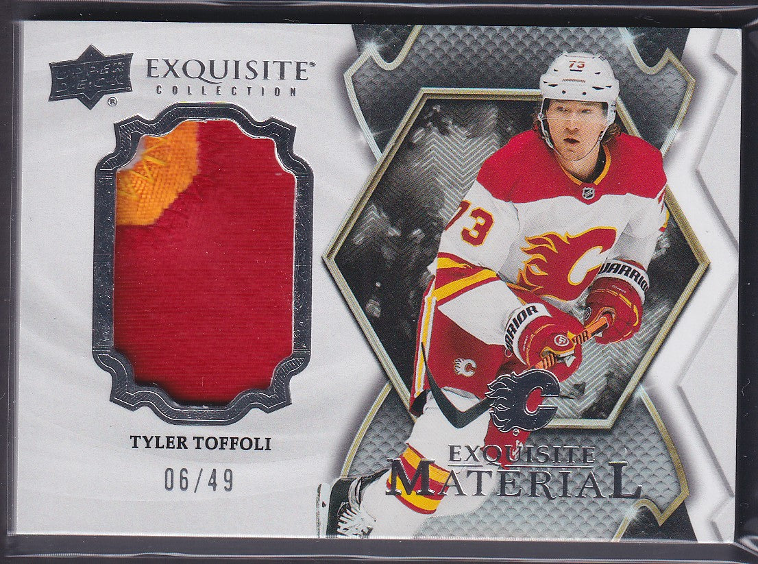 TYLER TOFFOLI - 2023 Upper Deck Exquisite Material #EM-TT, /49