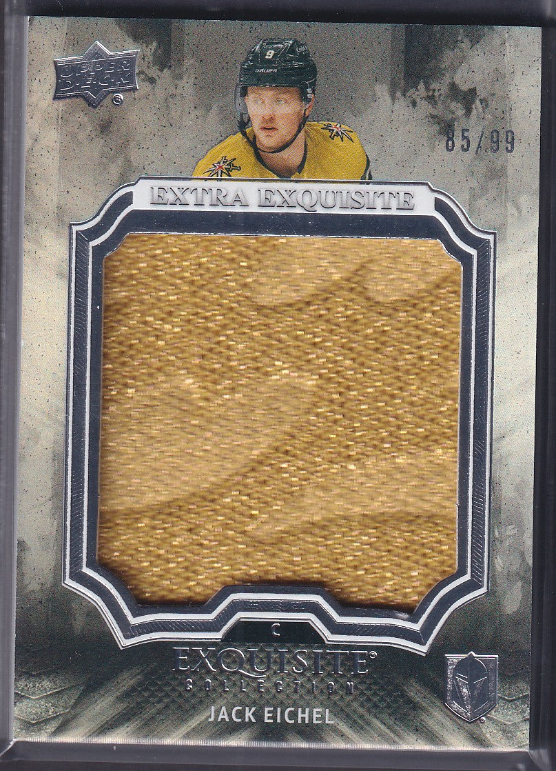 JACK EICHEL - 2023 Upper Deck Extra Exquisite Patch #ECE-JE, /99