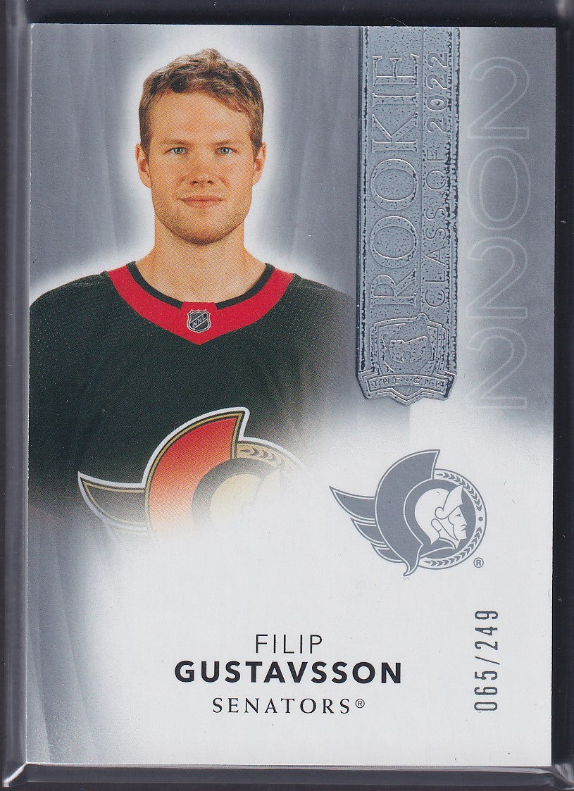 FILIP GUSTAVSSON - 2021 The Cup Rookie Class of 2022 #2022-FG, /249