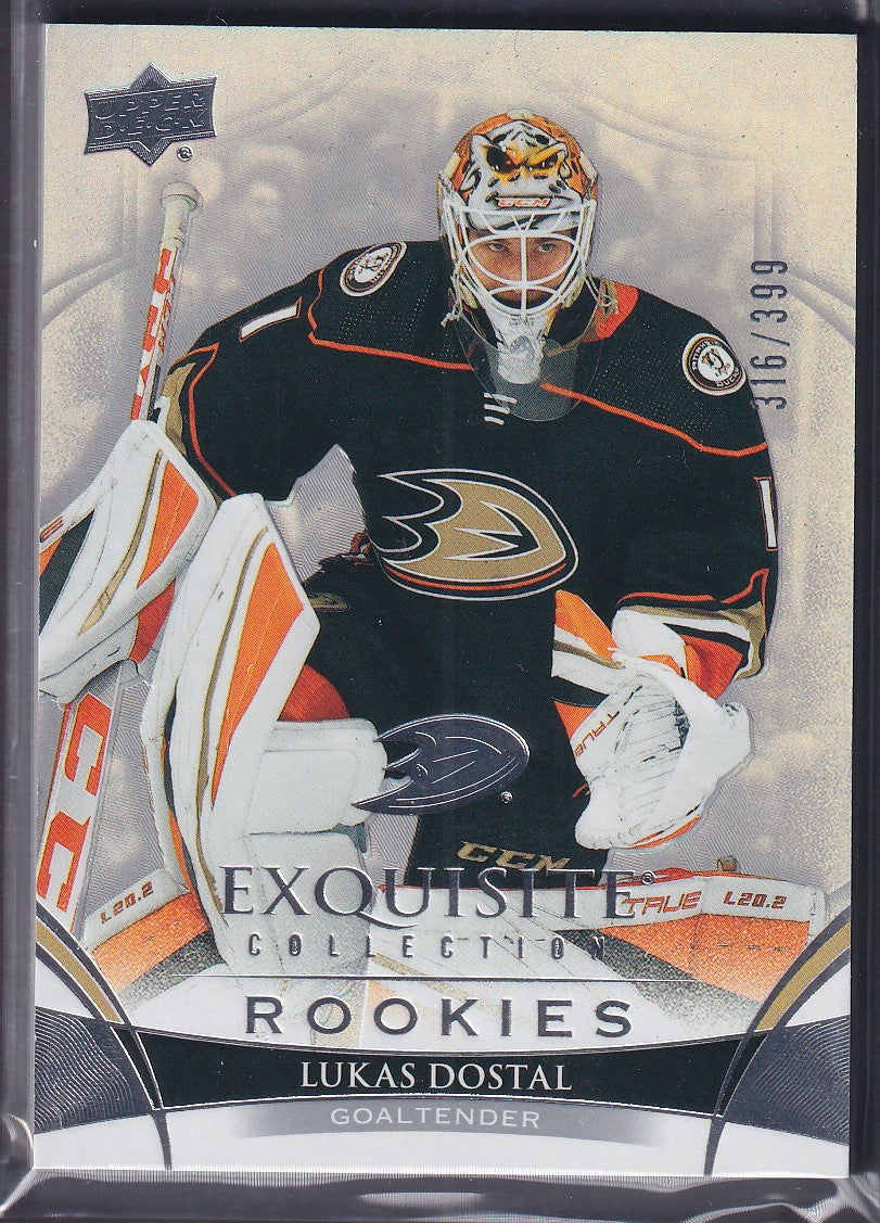 LUKAS DOSTAL - 2022 Upper Deck Exquisite Rookies #R-LD, /399