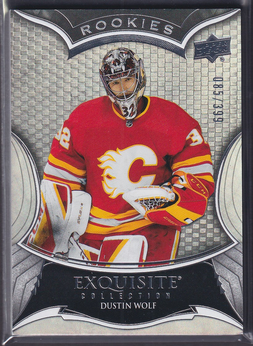 DUSTIN WOLF - 2023 Upper Deck Exquisite Rookies #R-DW, /399