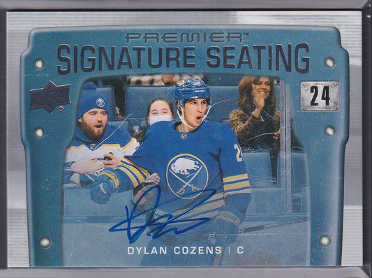 DYLAN COZENS - 2021 Upper Deck Premier Signature Seating #PSS-DC