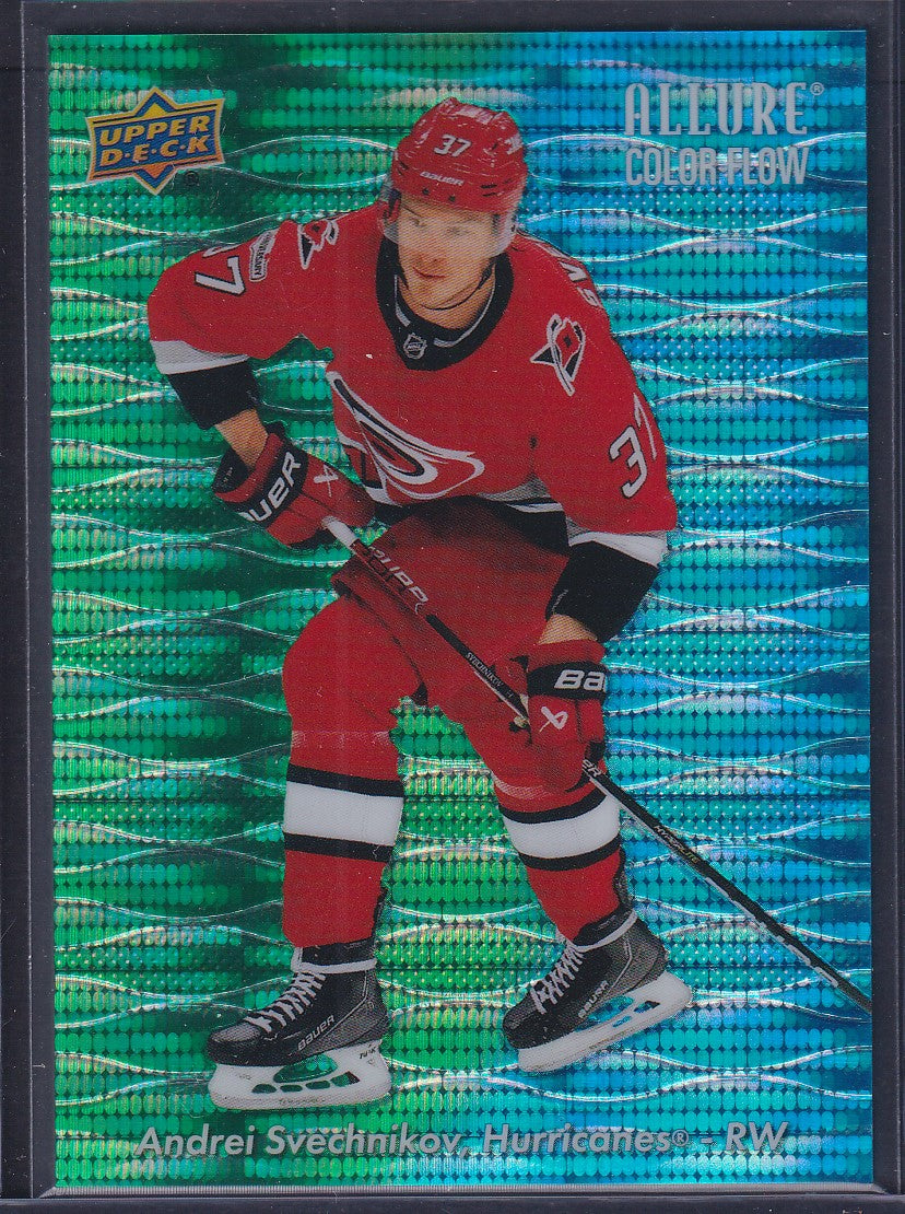 ANDREI SVECHNIKOV - 2023 UD Allure Color Flow GREEN-BLUE SPECTRUM #CF-6, /50