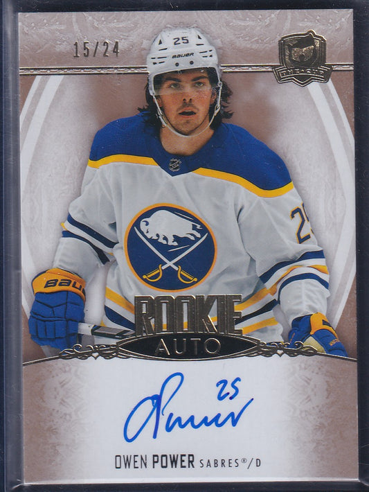 OWEN POWER - 2022 The Cup Rookie Auto #148, /24