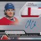 COLE CAUFIELD - 2021 UD Premier Rookie Auto Patch #AHR-CC, /49