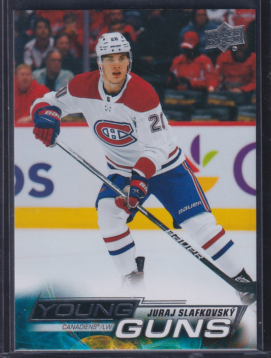 JURAJ SLAFKOVSKY - 2022 Upper Deck Young Guns #451