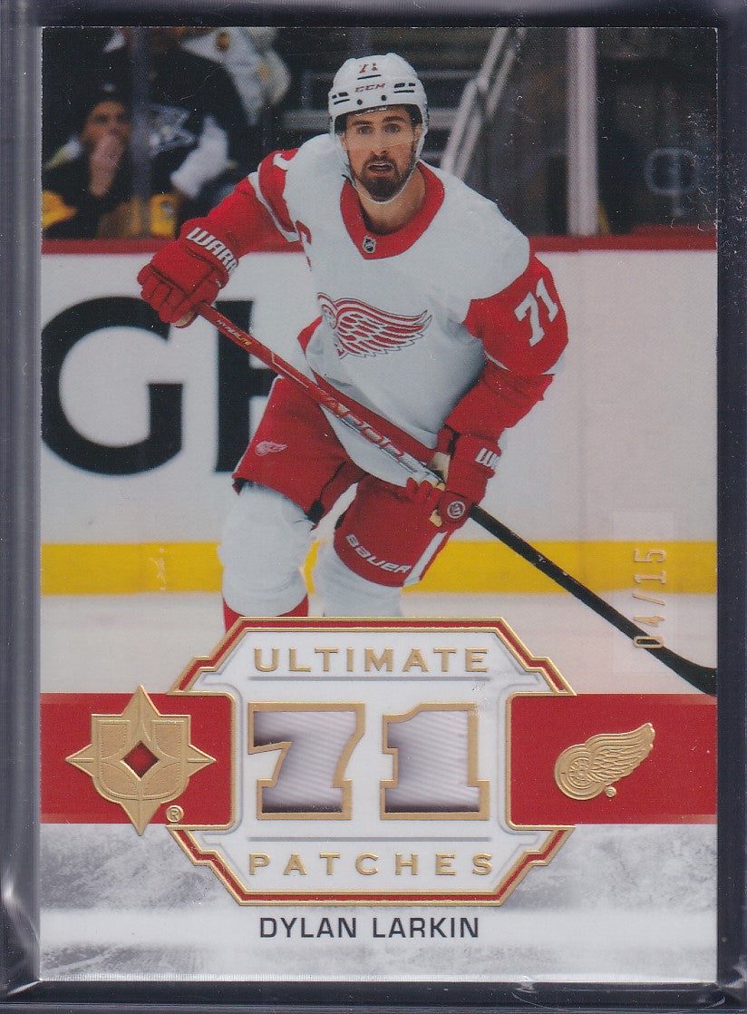 DYLAN LARKIN - 2021 Upper Deck Ultimate Patches #UP-DL, /15