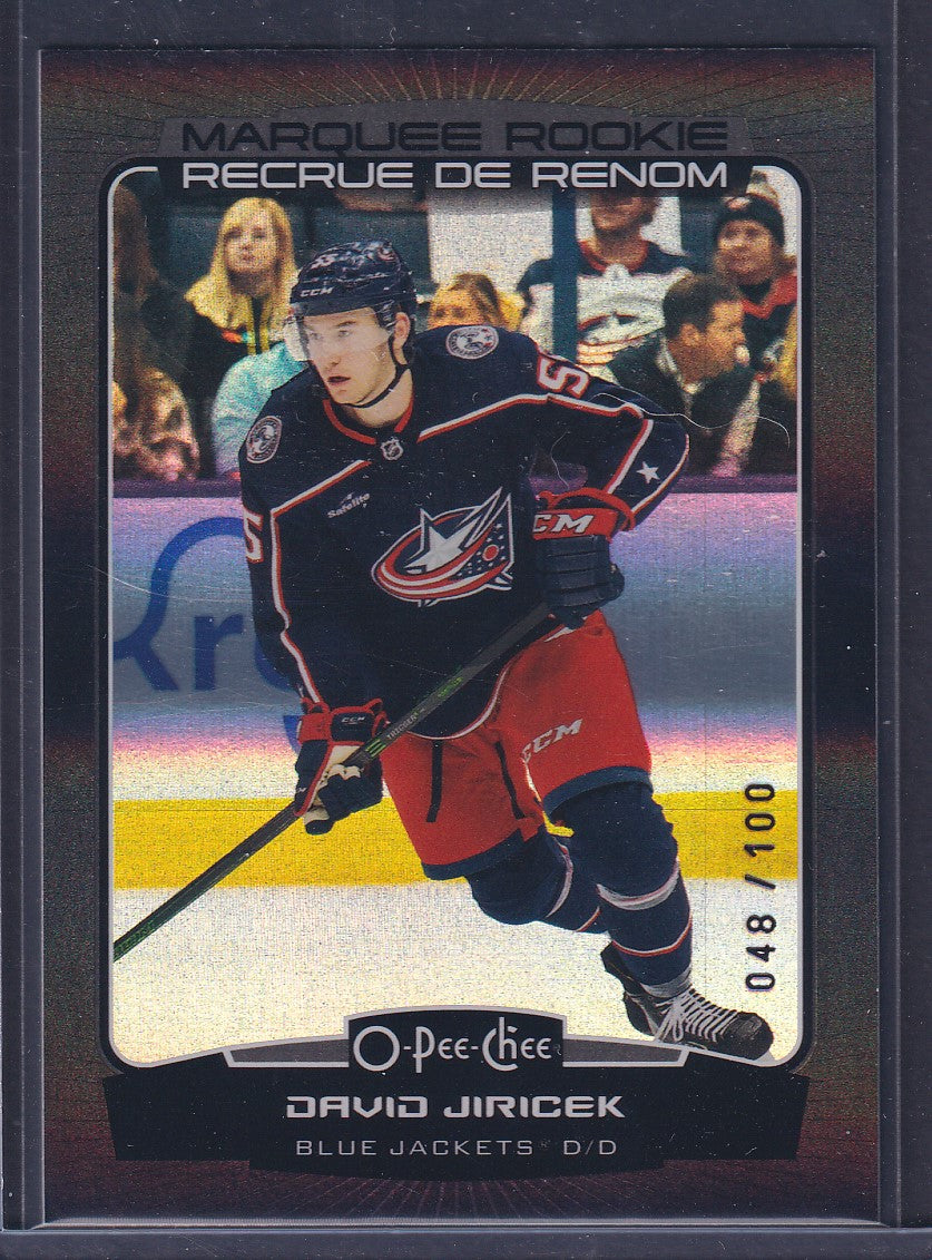 DAVID JIRICEK - 2022 O-Pee-Chee Marquee Rookie #594, /100