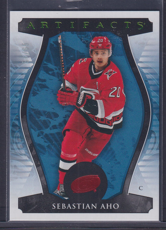 SEBASTIAN AHO - 2023 Upper Deck Artifacts #100, /65