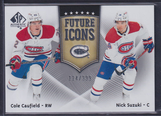 CAUFIELD / SUZUKI - 2021 SP Authentic Future Icons #FI-16, /399