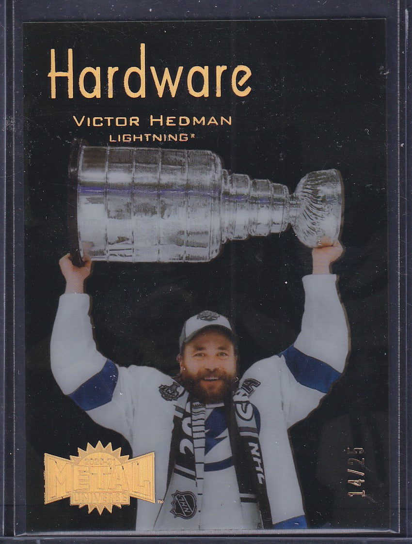 VICTOR HEDMAN - 2020 Skybox Metal Universe Hardware Clear Cut #CH-1, /25