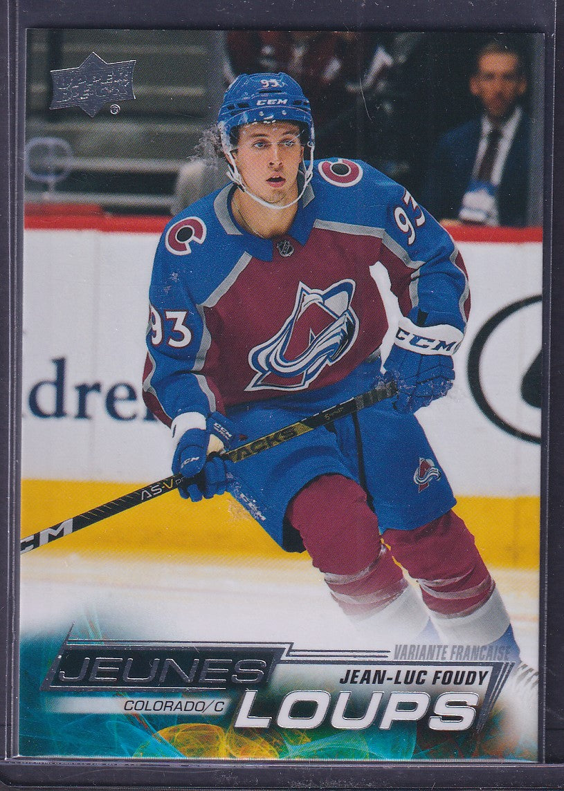 JEAN-LUC FOUDY - 2022 Upper Deck Young Guns FRENCH #716