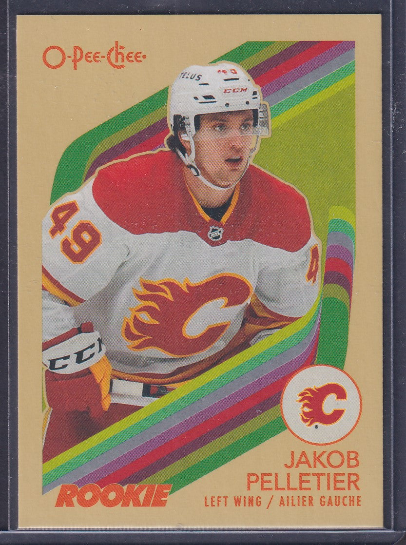 JAKOB PELLETIER - O-Pee-Chee Rookie BLANK BACK