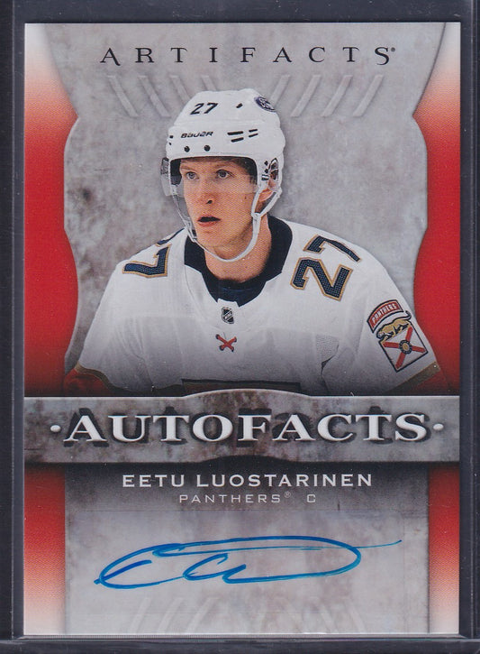 EETU LUOSTARINEN - 2021 Upper Deck Artifacts Autofacts #AF-EL