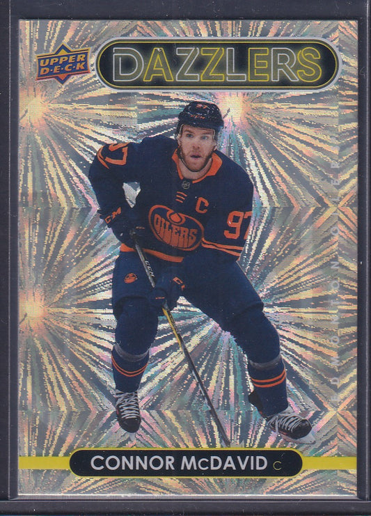 CONNOR MCDAVID - 2021 Upper Deck Dazzlers GOLD #DZ-19