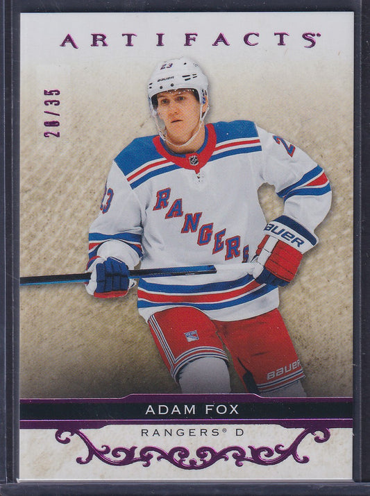 ADAM FOX - 2021 Upper Deck Artifacts Pink #25, /35