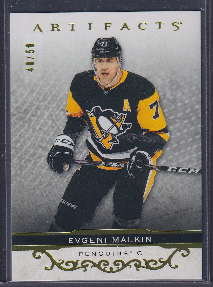 EVGENI MALKIN - 2021 Upper Deck Artifacts #135, /50