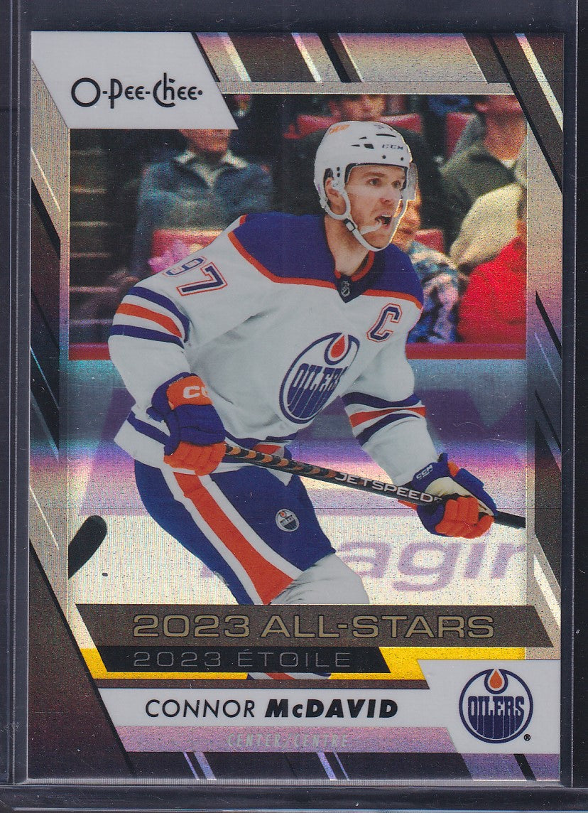 CONNOR MCDAVID - 2023 O-Pee-Chee All Stars #501, /100