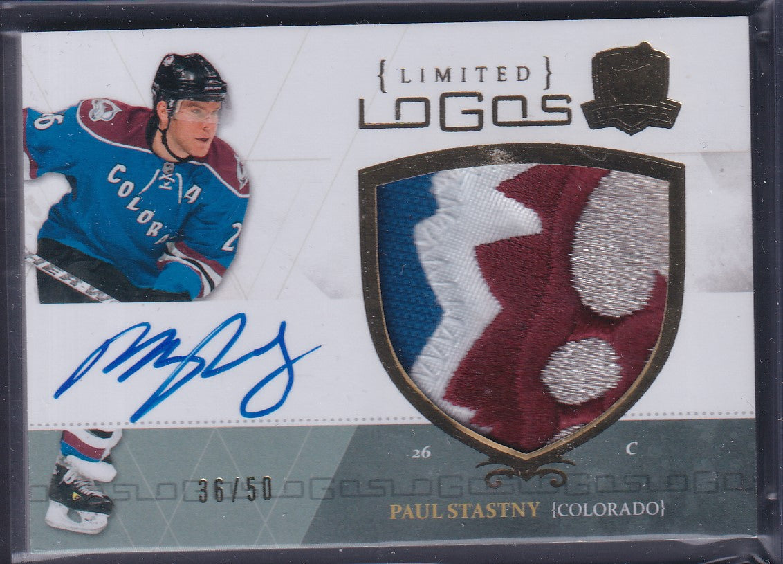 PAUL STASTNY - 2010 The Cup Limited Logos Auto Patch #LL-PA, /50