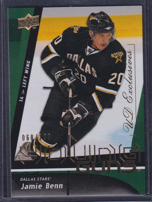 JAMIE BENN - 2009 Upper Deck Young Guns Exclusives #212, /100