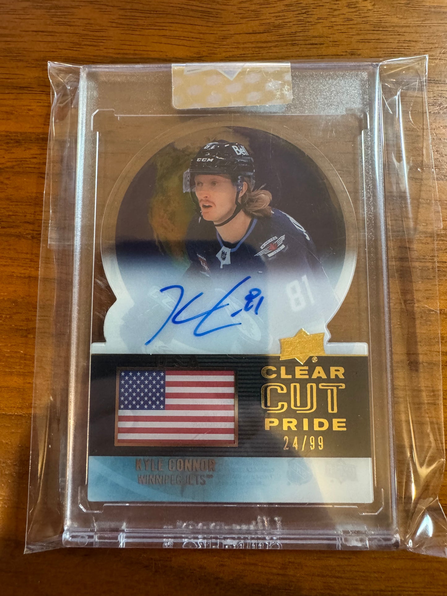 KYLE CONNOR - 2021 Upper Deck Clear Cut Pride Auto #PA-KC, /99