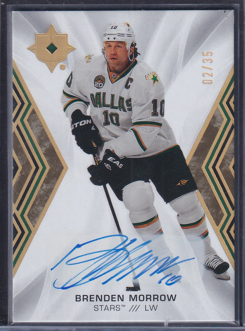 BRENDEN MORROW - 2021 Upper Deck Ultimate Auto #82, /35