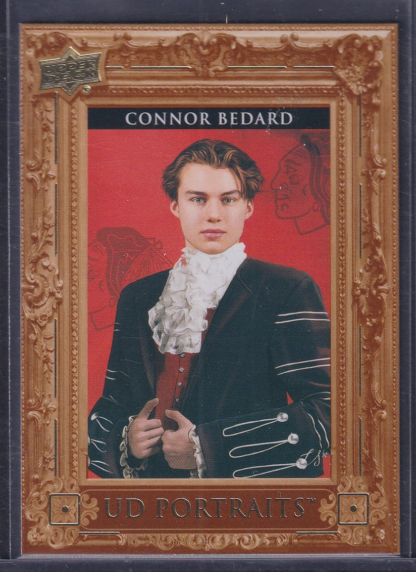 CONNOR BEDARD - 2023 Upper Deck UD Portraits Rookie #P60