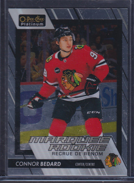 CONNOR BEDARD - 2023 O-Pee-Chee Platinum Marquee Rookie #201