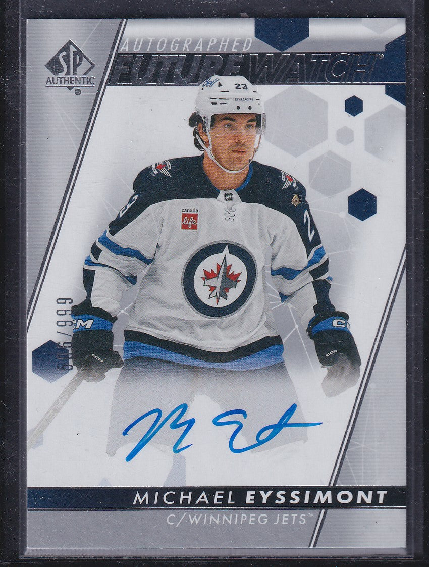 MICHAEL EYSSIMONT - 2022 SP Authentic Future Watch Auto #138, /999