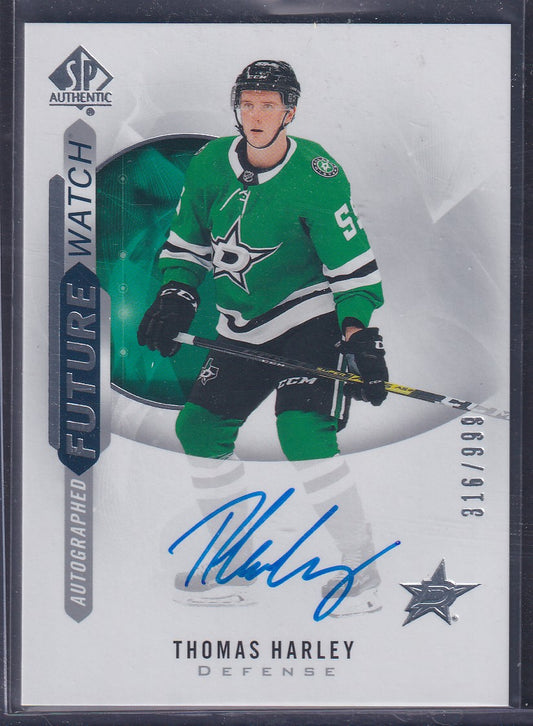 THOMAS HARLEY - 2020 SP Authentic Future Watch Auto #157, /999