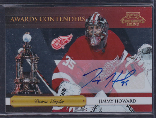 JIMMY HOWARD - 2011 Panini Contenders Awards Contenders Vezina Auto #3, /50