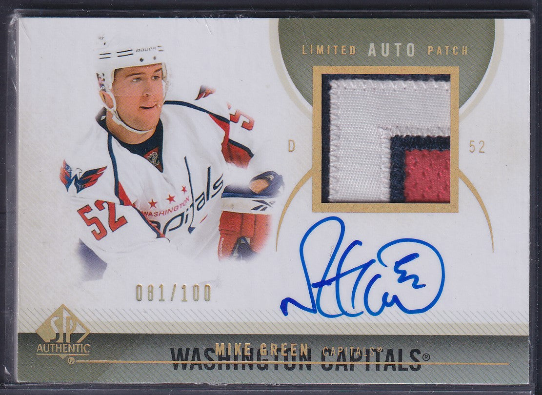 MIKE GREEN - 2010 SP Authentic Limited Auto Patch #22, /100