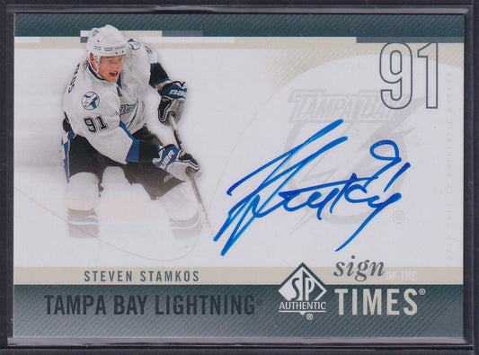 STEVEN STAMKOS - 2010 SP Authentic Sign of the Times Auto #SOT-SS