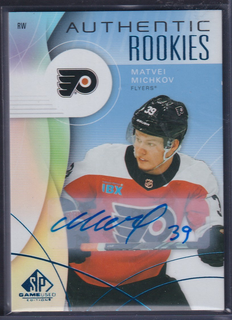 MATVEI MICHKOV - 2024 SP Game Used Authentic Rookies Auto #250