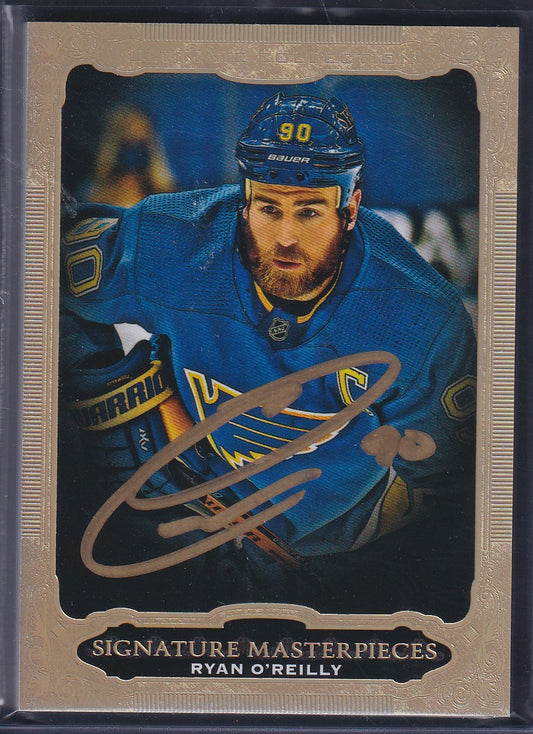 RYAN O'REILLY - 2020 UD Ultimate Signature Masterpieces Auto #USM-RO