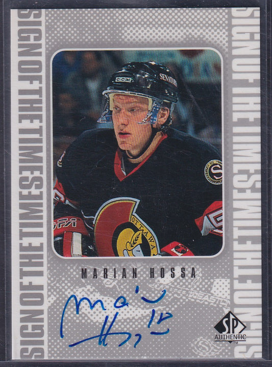 MARIAN HOSSA - 1998 SP Authentic Sign of the Times Auto #MH