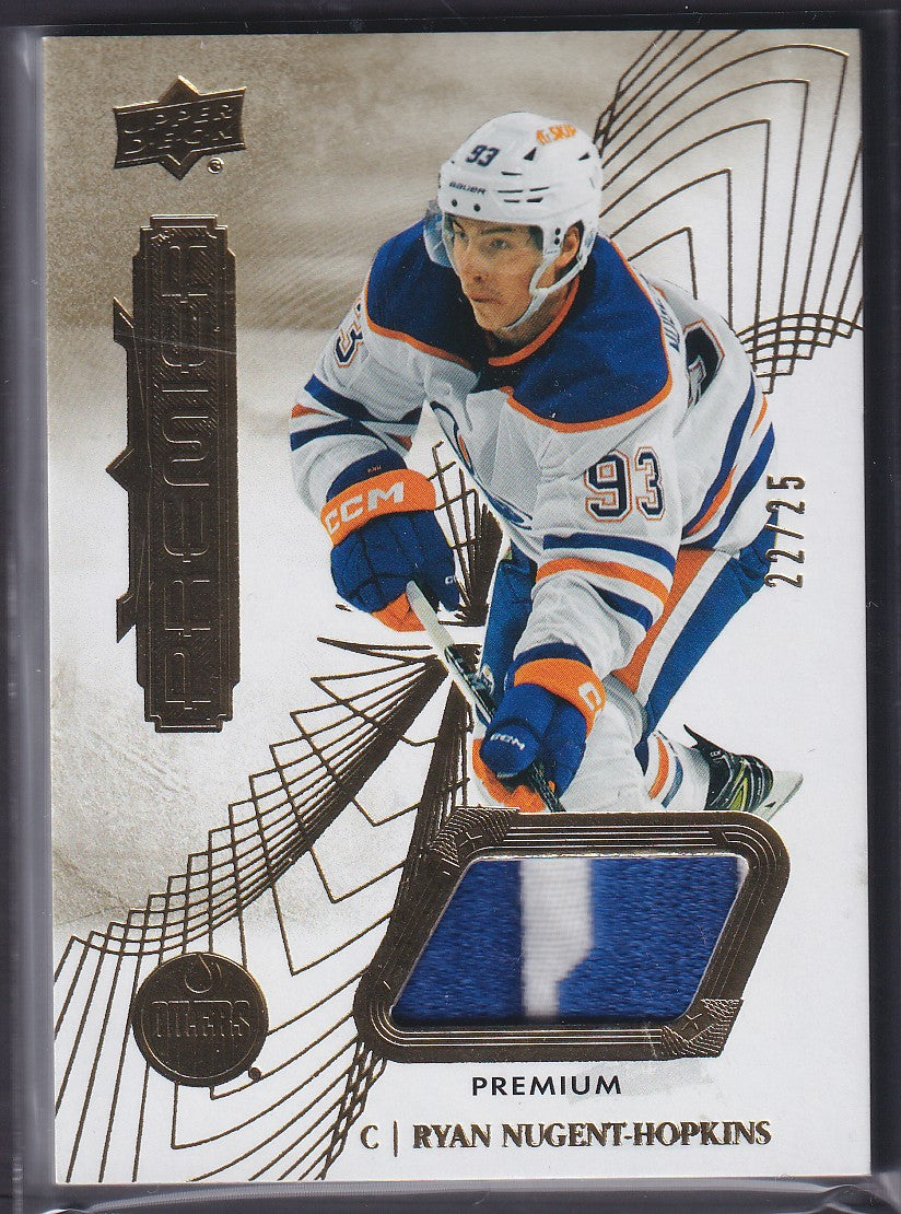 RYAN NUGENT-HOPKINS - 2022 Upper Deck Premier Premium Patch #2, /25