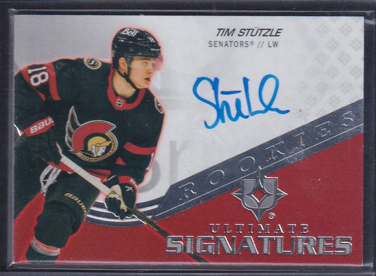 TIM STUTZLE - 2020 Upper Deck Ultimate Signatures Rookies #USR-TS